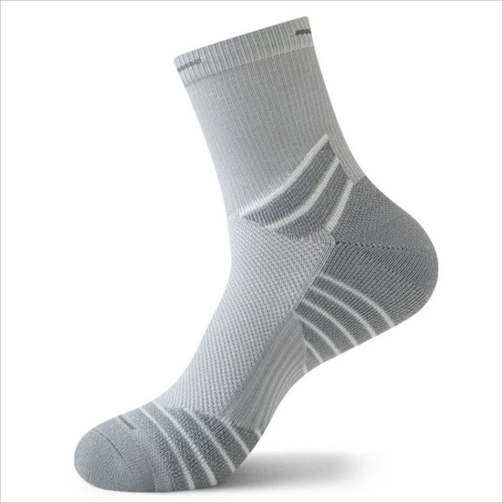 Moisture Wicking Dress Socks Grey